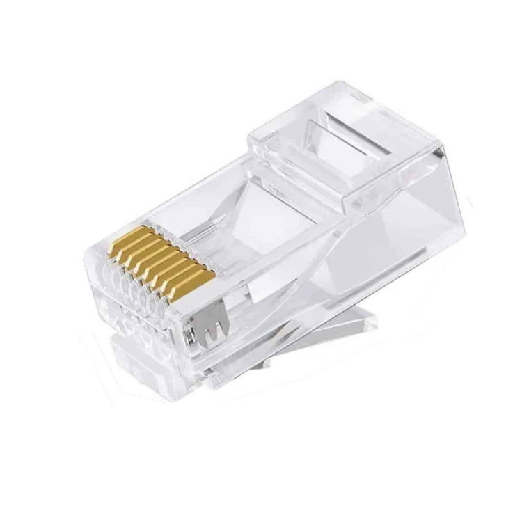 سوکت شبکه CAT6 مدل OPEN END بسته 100 عددی
