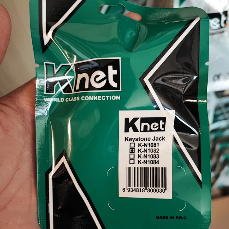 کیستون Cat6 UTP کی نت مدل K-N1082