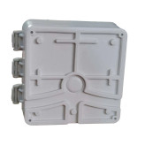 باکس پلاستیکی روکار کم باکس CAM BOX CA-14W PRO پرو لولادار سایز 14*14 سفید